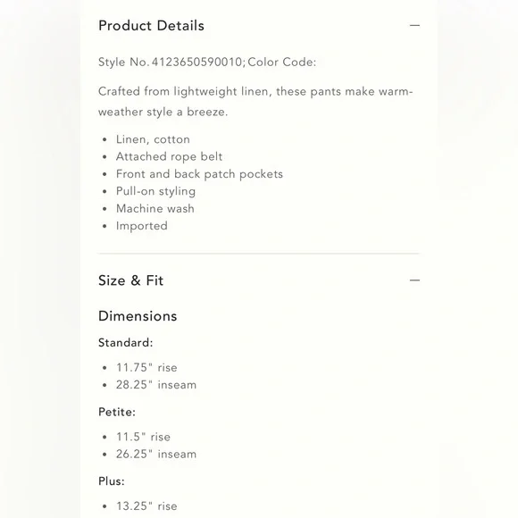 Anthropologie Seashore Striped Pants - Picture 9 of 9